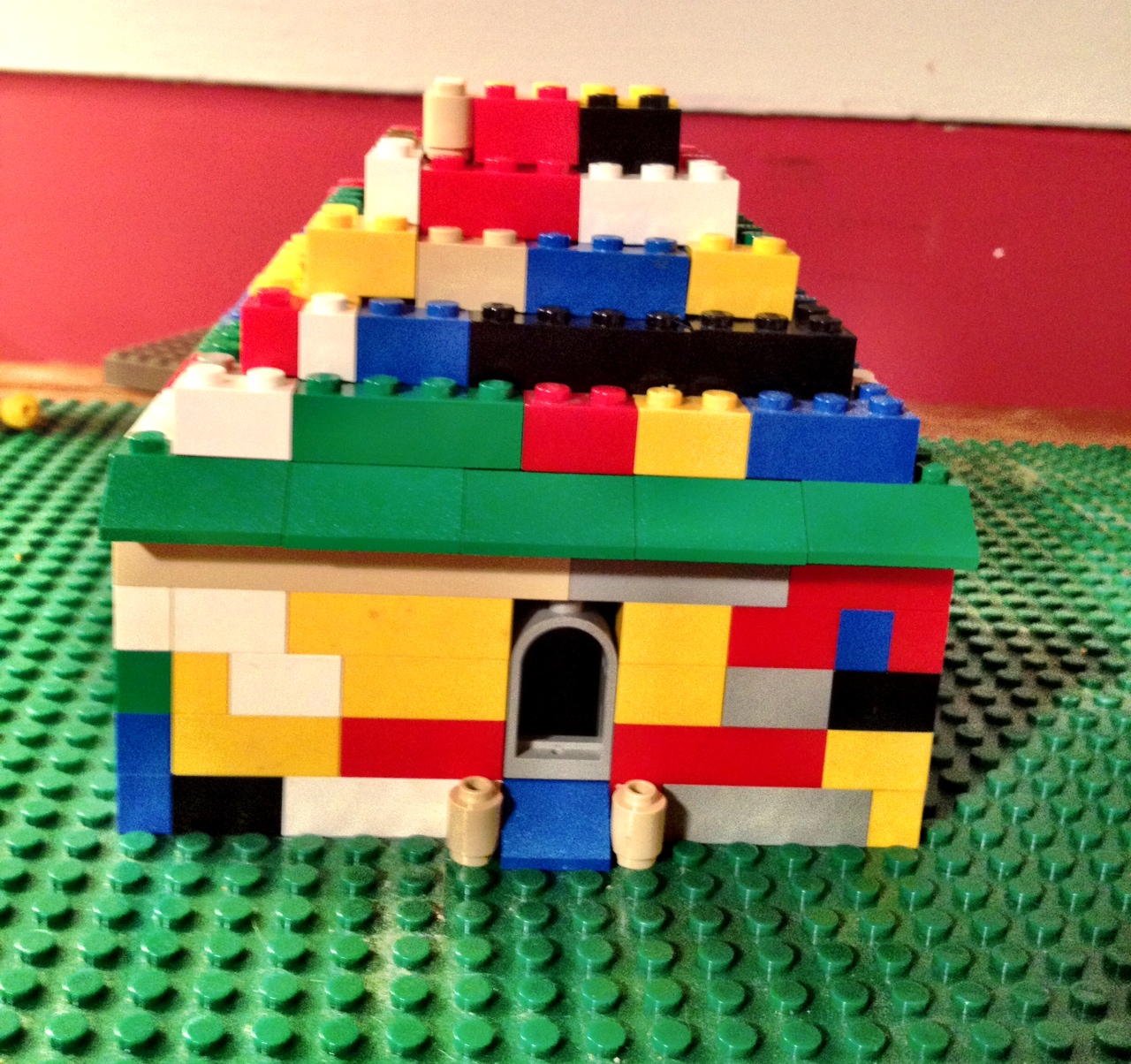 house made of legos